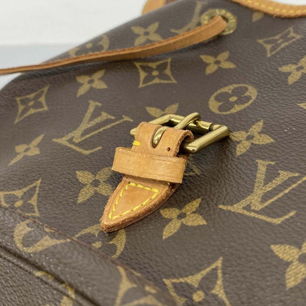 LOUIS VUITTON Brown Monogram Backpack - Picture 8 of 11